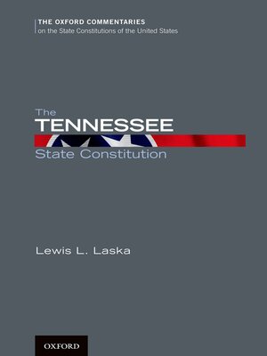 cover image of The Tennessee State Constitution
